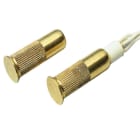 URMET - Contatto magnetico in ottone da incasso IMQA 1 livello, 1061, 1067 e 1068 CONTATTO MAGN. OTTONE DA INC. 1033/703