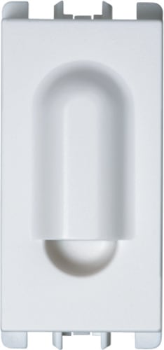 URMET - Passacavo 1 modulo Nea bianco. 10355.B