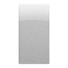 URMET - Copritasto 1 modulo in alluminio.