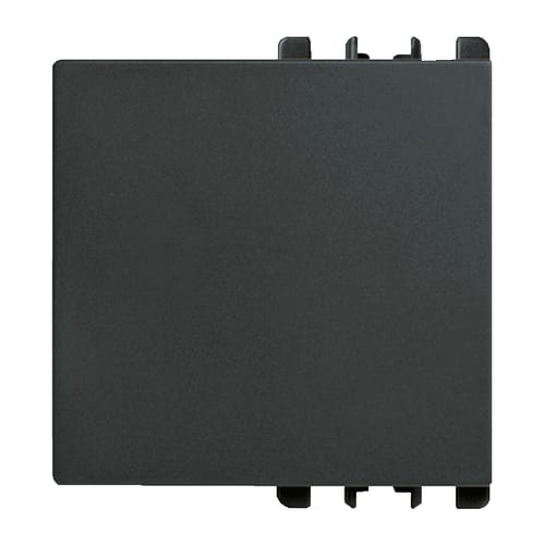 URMET - Copritasto 2 moduli Nea antracite.