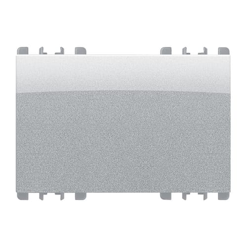 URMET - Copritasto 3 moduli in alluminio Nea, resistente e moderno per un tocco di stile al tuo ambiente.