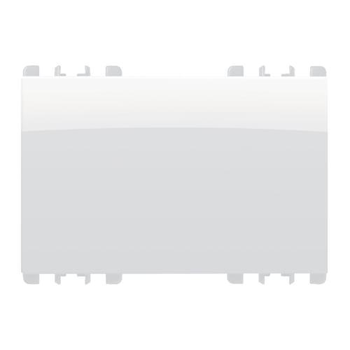 URMET - Copritasto 3 moduli Nea bianco ghiaccio.