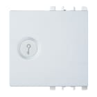 URMET - Copritasto illuminabile simbolo chiave 2 moduli Nea bianco DIFF.TRASP.CHIAV.2M B