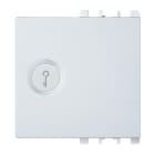 URMET - Copritasto illuminabile simbolo chiave 2 moduli Nea bianco DIFF.TRASP.CHIAV.2M B