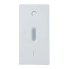 URMET - Copritasto illuminabile per interruttore 2P codice 10162xx, 1 modulo, Nea, bianco COPRIT.DIF.TRASP.P.10162 1M BN.