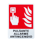 URMET - Cartello segnalazione presenza pulsante di allarme, linea 400 e 500.