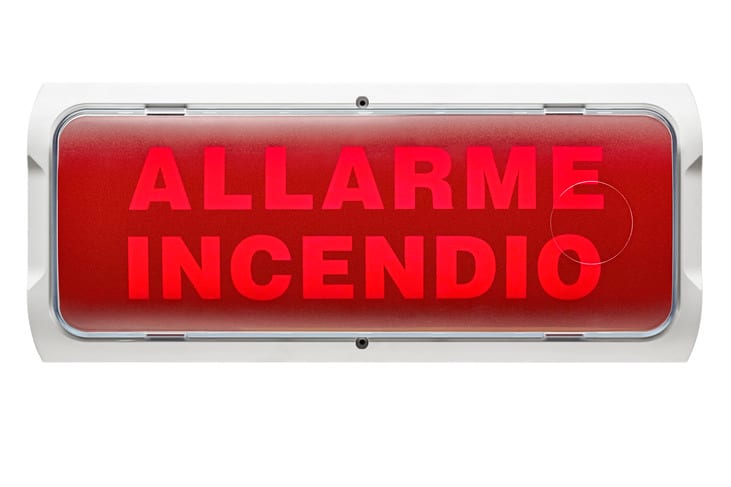 URMET - Targa ottico-acustica indirizzata su loop, linea 500.