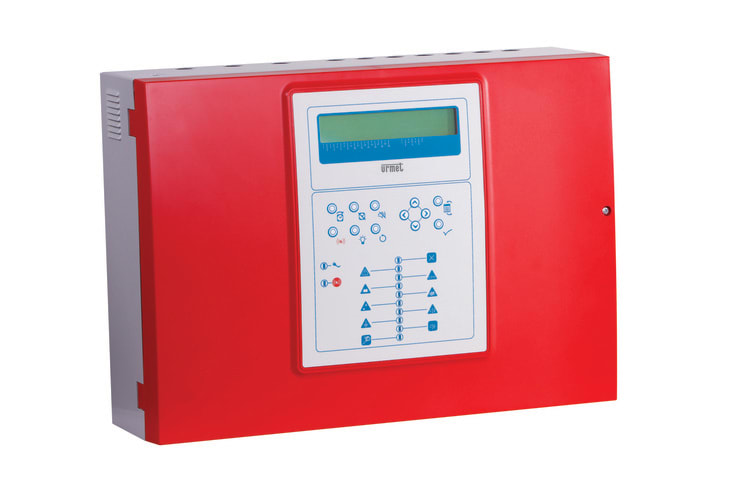 URMET - Centrale antincendio convenzionale a microprocessore 4 zone espandibile a 20, linea 400, 4ZONE ESP.20.