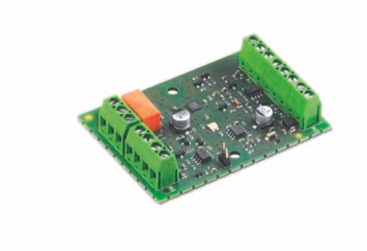 URMET - Interfaccia seriale 1 ingresso/1 uscita per centrali digitali, linea 500, selezionabile.