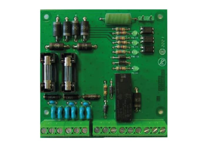 URMET - Interfaccia di alimentazione ausiliaria per centrali serie 500 SCHEDA ALIMENTAZ.CENTRALI 5XX.