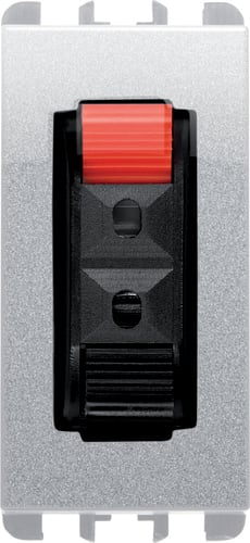 URMET - Presa Hi-Fi 1 modulo Nea alluminio 1M AL.