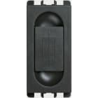 URMET - portafusibile 1 modulo 1P 10A 250V CA per fusibili 5x20mm Nea antracite