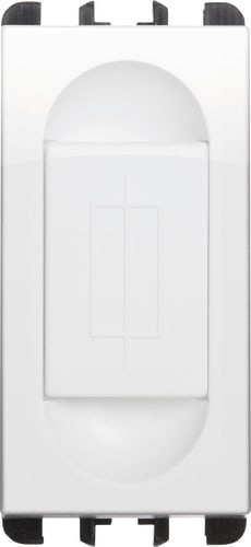 URMET - Portafusibile 1 modulo 1P 10A 250V per fusibili 5x20mm Nea bianco ghiaccio BG.