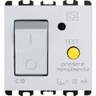 URMET - Interruttore magnetotermico differenziale 10A 2 moduli bianco Nea