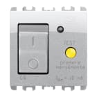 URMET - Interruttore differenziale MCCB+RCD 6A 2 moduli alluminio Nea