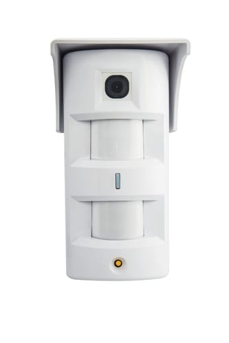 URMET - Rilevatore doppio elemento infrarosso wireless esterno, modello 1051 Zeno PRO, sensore IR esterno.