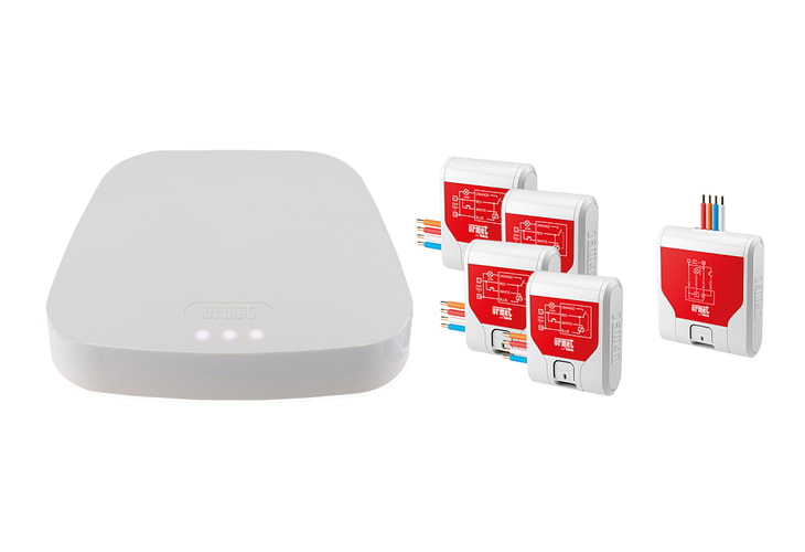 URMET - Kit connesso 5 luci sistema Radio UP gamma UP.