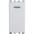 URMET - Dimmer a pulsante per carichi resistivi e induttivi, 1 modulo, 60-500VA, 230Vac, Nea, TRIAC, bianco, ideale per regolare l'intensità luminosa in modo semplice e preciso.