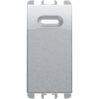 URMET - Dimmer a pulsante per carichi resistivi e induttivi, 1 modulo, 60-500VA, 230Vac, Nea, TRIAC, alluminio, 1M AL.