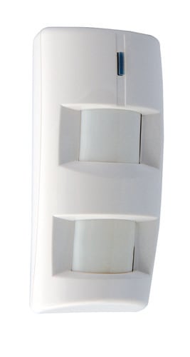 URMET - Rilevatore doppio infrarosso wireless per esterni, modello 1059.