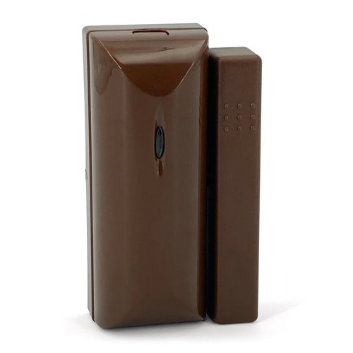 URMET - Contatto magnetico wireless marrone per interni, modello 1059.