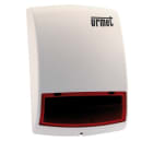 URMET - Sirena autoalimentata wireless per esterno con lampeggiante, 1059.