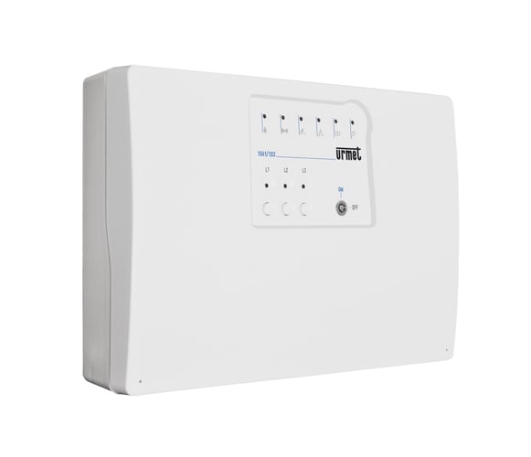 URMET - Centrale antintrusione a microprocessore a 3 ingressi, 1061 CENTRALE MICROPROCESS.3 LINEE.