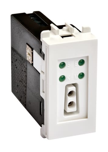 URMET - Lettore chiave elettronica bianco 1061 supporto adattatore bianco.