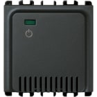 URMET - Alimentatore per articoli 10611 e 10671, 2 moduli, 230V 12Vac, Nea, antracite ALIMENTATORE PER 10661/10671 A.