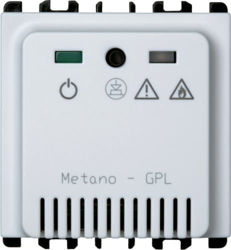 URMET - Rilevatore gas metano/GPL, 2 moduli, Nea, bianco, RELO 2M.