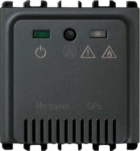 URMET - Rilevatore gas metano/GPL Nea antracite 2 moduli RELO 2M.