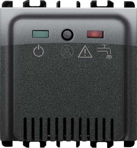 URMET - rilevatore allagamento 2 moduli acciaio scuro nea 2m ac