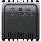 URMET - rilevatore allagamento 2 moduli acciaio scuro nea 2m ac