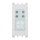 URMET - Lettore chiave di prossimita bianco opaco 1067 NEA PROX BIANCO OPACO.