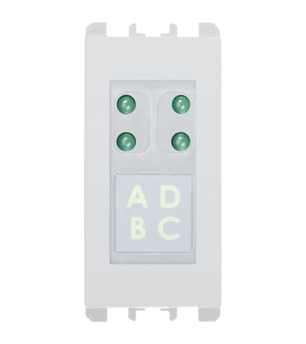 URMET - Lettore chiave di prossimita bianco opaco 1067 NEA PROX BIANCO OPACO.