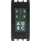 URMET - Lettore di prossimità nero, 1068. 1068/435