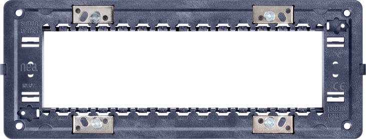 URMET - Supporto scatole 7 moduli con viti Nea. 10707