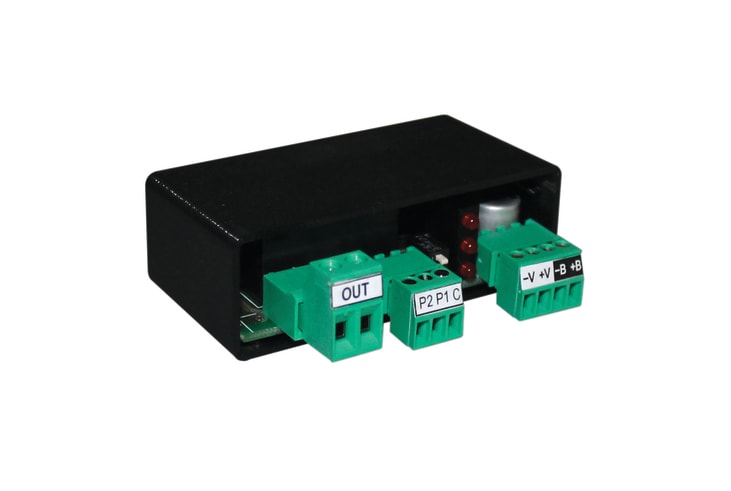 URMET - Modulo relè elettronico ad incasso ribassato, iPerHome, con 2 ingressi e 1 uscita da 16A.