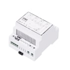 URMET - Modulo controllo per 2 tapparelle iPerHome, da barra DIN, per gestione motori distinti.