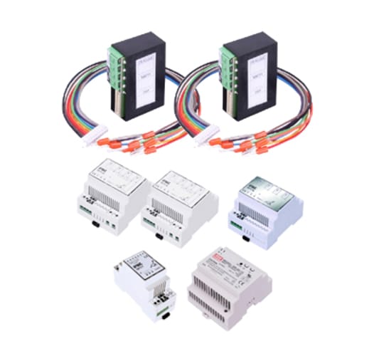 URMET - Kit luci per pilotare fino a 12 luci iPerHome, per accensioni singole, 11 scenari luminosi, controllo luci.