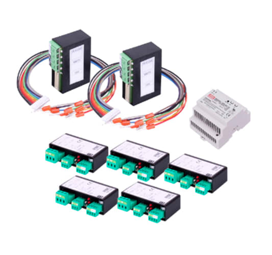 URMET - Kit luci per pilotare fino a 5 tapparelle, iPerHome, per attivazioni singole e 8 scenari luminosi CONTROLLO TAPPARELLE.