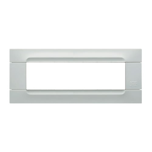 URMET - Placca tecnopolimero bianco helsinki 7 moduli Kàdra Monochrome 7M.