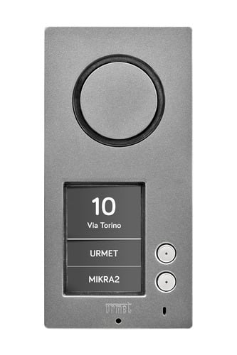 URMET - Pulsantiera Mikra2 audio 2 pulsanti sistema 2Voice