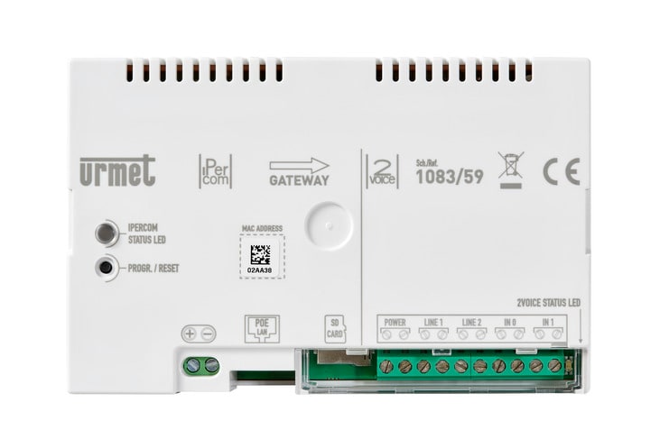 URMET - Gateway IPerCom sistema 2Voice - IPERCOM-2VOICE. 1083/59