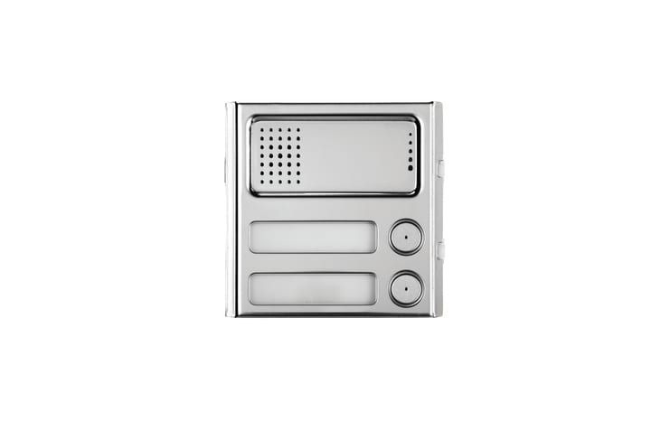 URMET - Posto esterno video PE AUDIO 2VOICE SINTHESI STEEL, sistema 2Voice. 1083/64