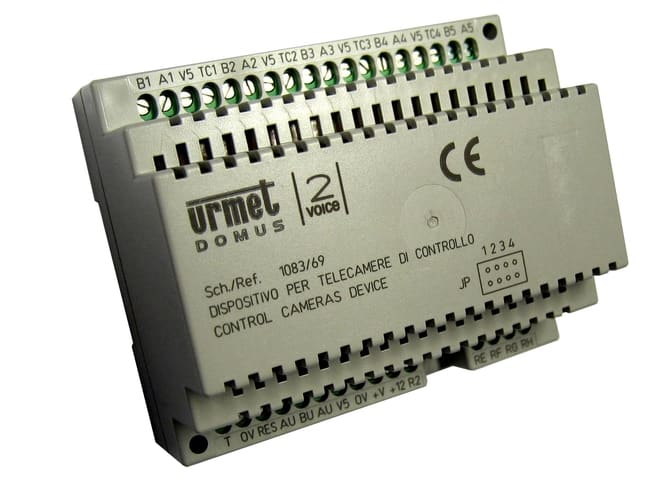 URMET - Dispositivo per controllo video fino a 4 telecamere, con 2Voice per TCM.