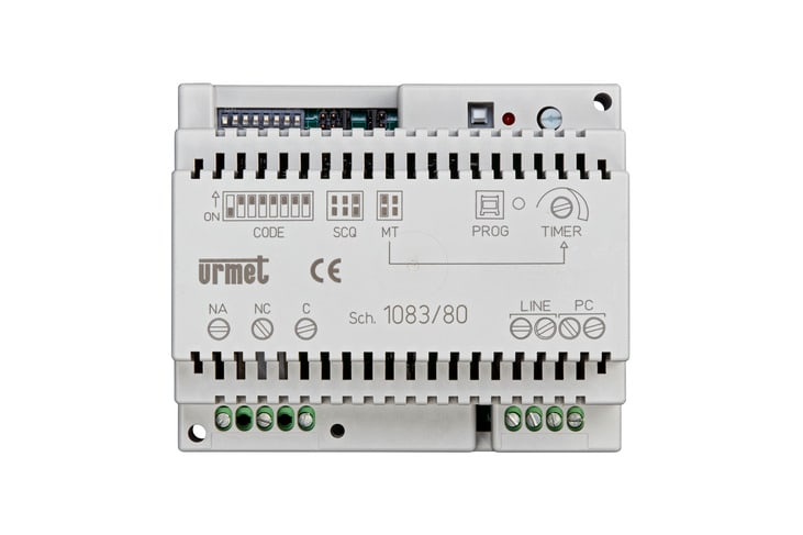 URMET - Relè attuatore 2Voice con decodifica speciale per un sistema avanzato. 1083/80