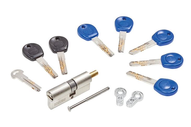 URMET - Cilindro europeo 31mm esterno con codolo Sclak modulare.