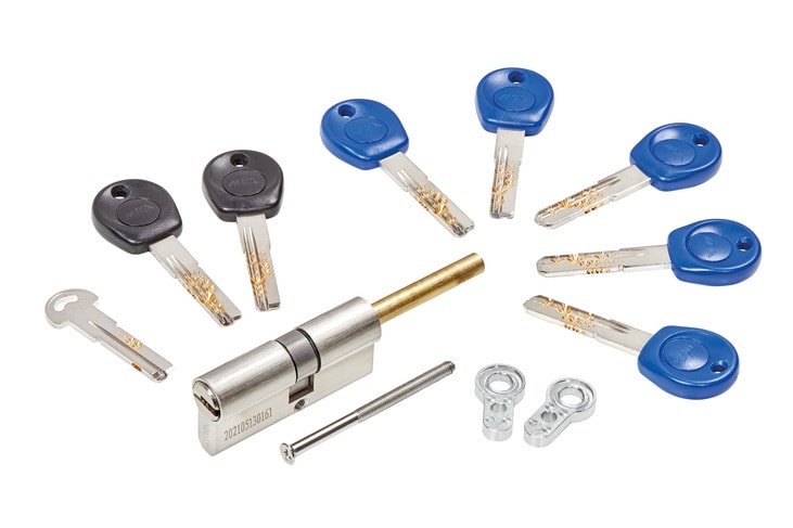 URMET - Cilindro europeo 41mm esterno con codolo, Sclak modulare.