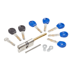 URMET - Cilindro europeo 46mm esterno con codolo Sclak modulare.